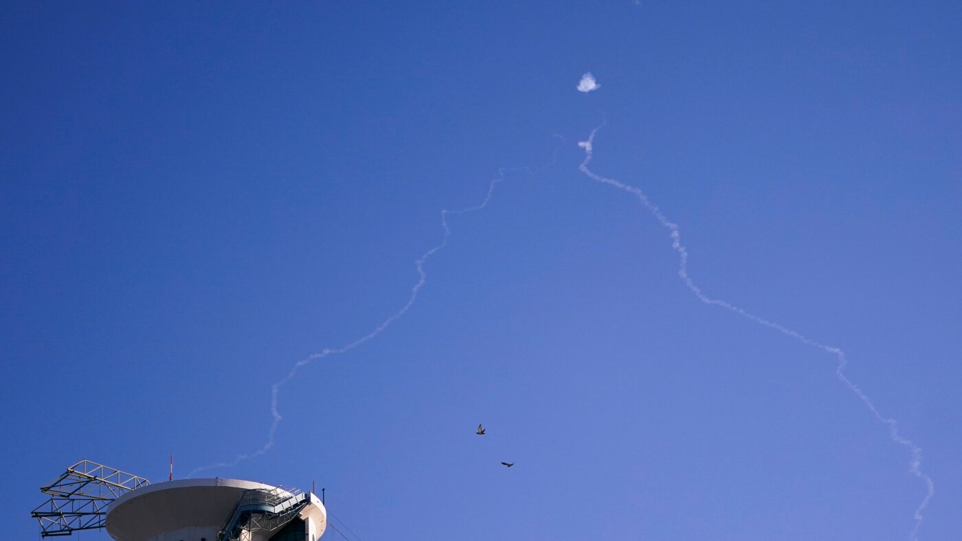 Israel despatched Iron Dome batteries and personnel to UAE : NPR