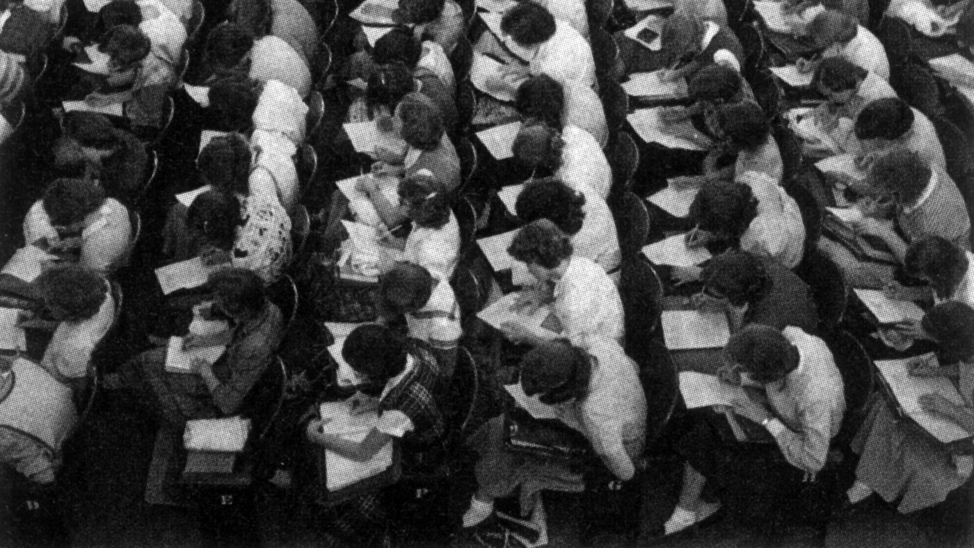 The SAT's 100-year grip on higher ed : Throughline