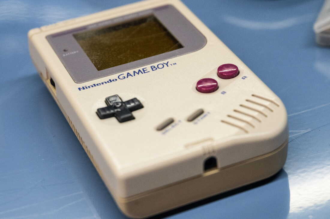 Nintendo Gameboy First In 1989, a big gray brick with a tiny monochrome screen became gaming's ...
