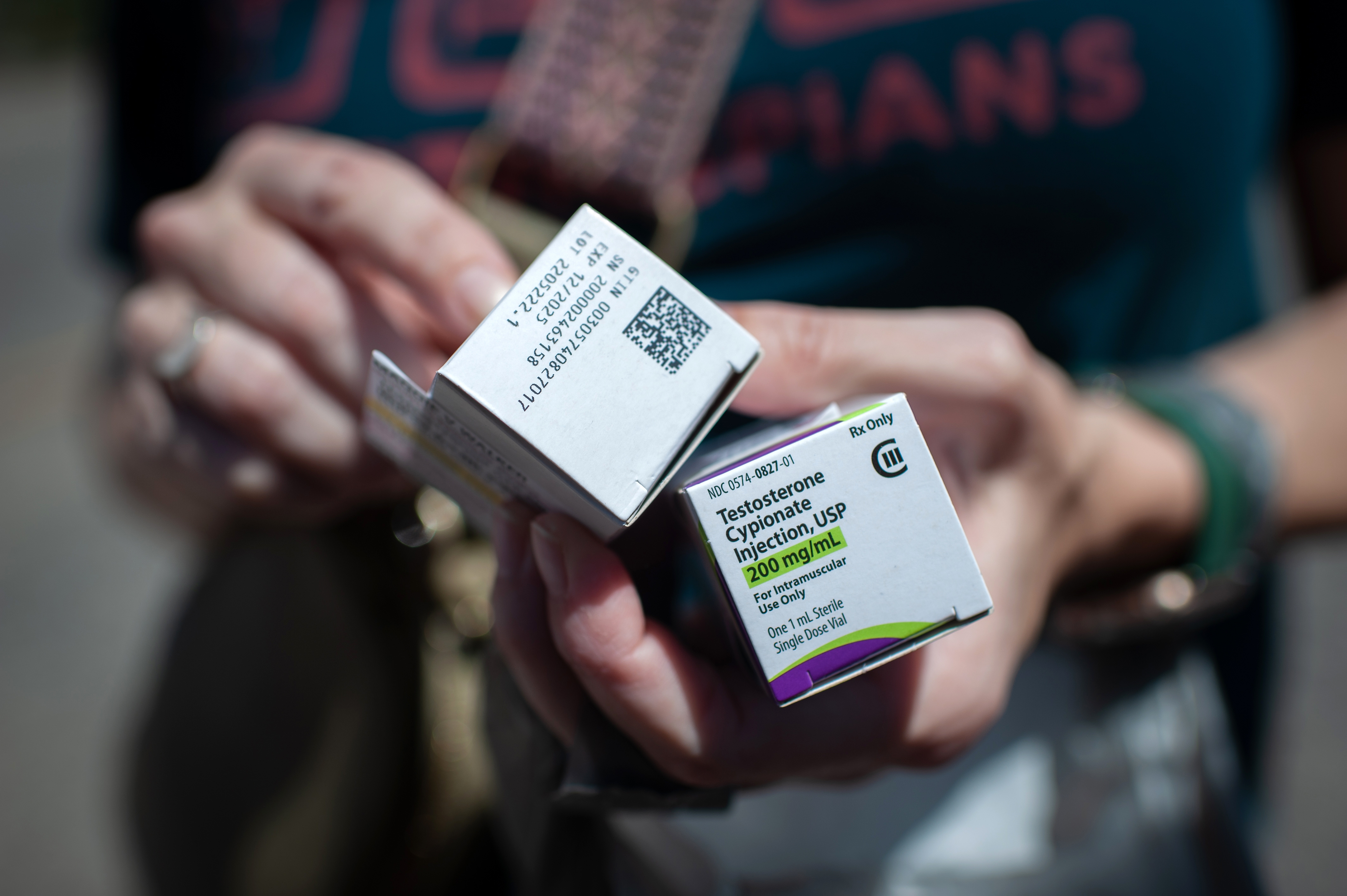 Cross-sex hormones, including testosterone, are part of gender-affirming care that has been banned in half of states.