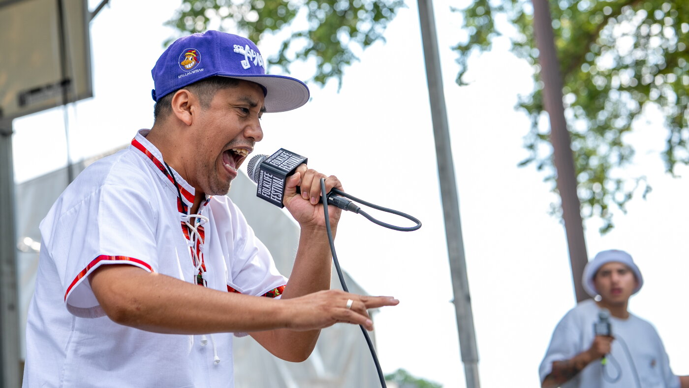 Martin County Rapper Moway Folklife Festival stars: Maya artist, Bolivian rappers, Dolly Parton's ...