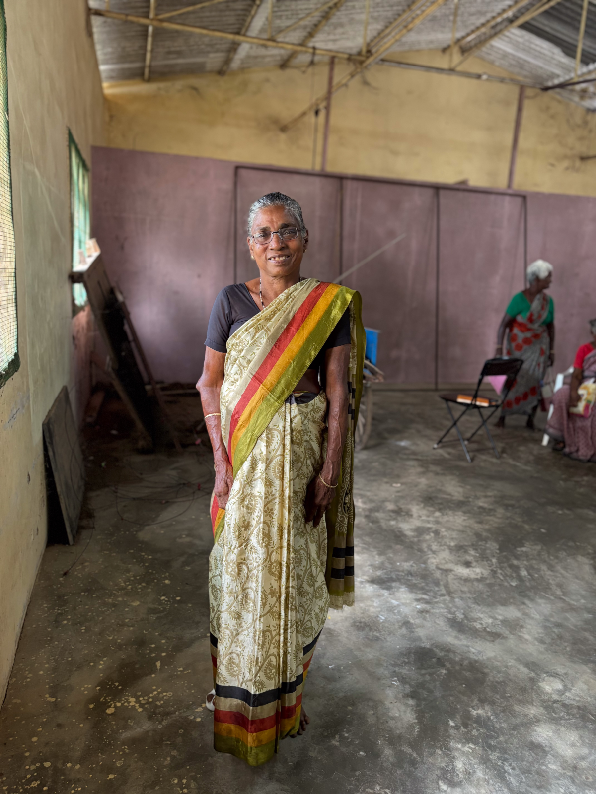 Rabha has lived in leprosy colonies for 37 years, where she is surrounded by family and friends.