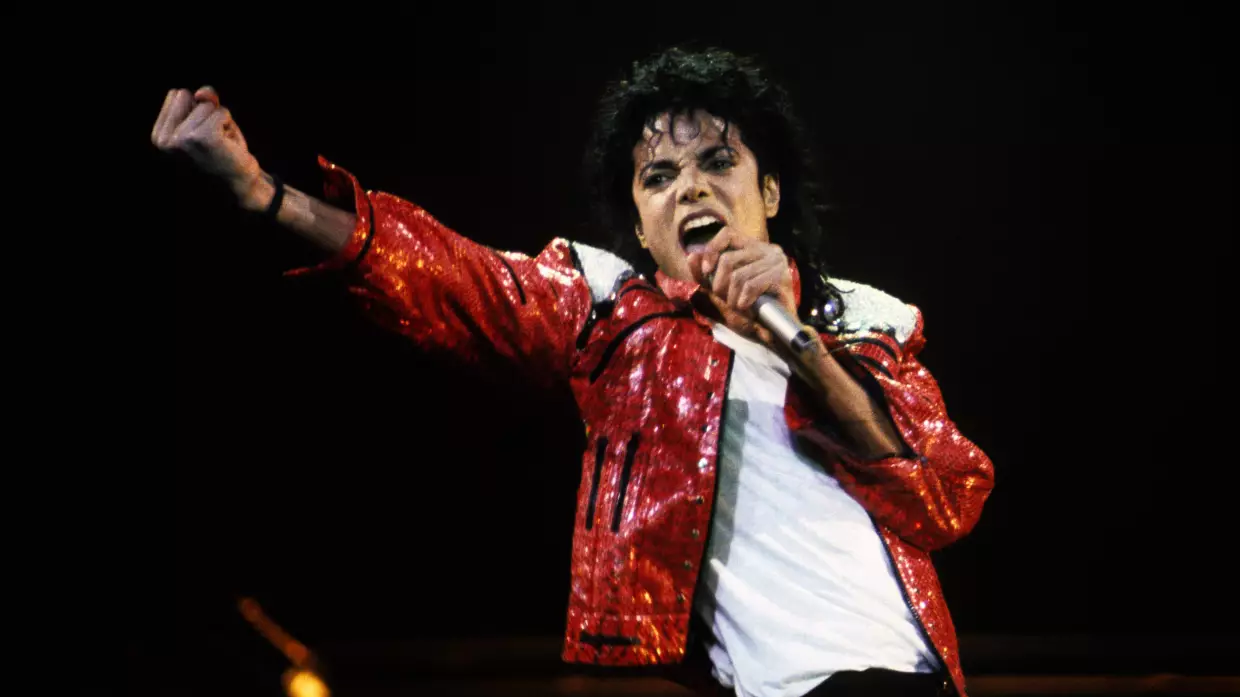 Michael Jackson performing in 1988.