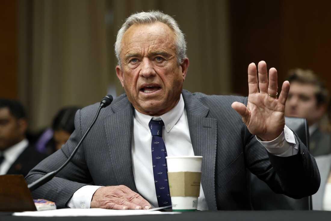 Robert F. Kennedy Jr. testifies before the Senate Committee on Health, Education, Labor and Pensions on Jan. 30, 2025