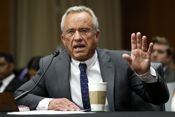 Robert F. Kennedy Jr. testifies before the Senate Committee on Health, Education, Labor and Pensions on Jan. 30, 2025
