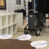 "I Voted" stickers are seen as a person casts their ballot in Philadelphia in Pennsylvania's primary election on May 19.