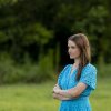 Katie Chubb, a community organizer, stands in an empty lot in Augusta, Ga., where she's been trying to open a birth center for six years. She says lack of cooperation from local hospitals has been a primary obstacle.