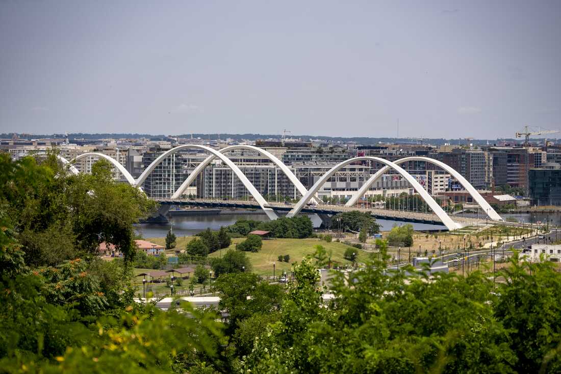 David Maloney, D.C.'s state historic preservation officer, suggested the arch could be built near the Frederick Douglass Memorial Bridge in southeast D.C. with fewer negative consequences.