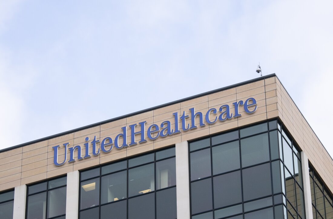UnitedHealthcare has named company executive Tim Noel as its next CEO. Former CEO Brian Thompson was shot and killed on a New York City street in early December. Shown here is a view outside United Healthcare's headquarters in Minneonka, Minnesota, on December 4, 2024.