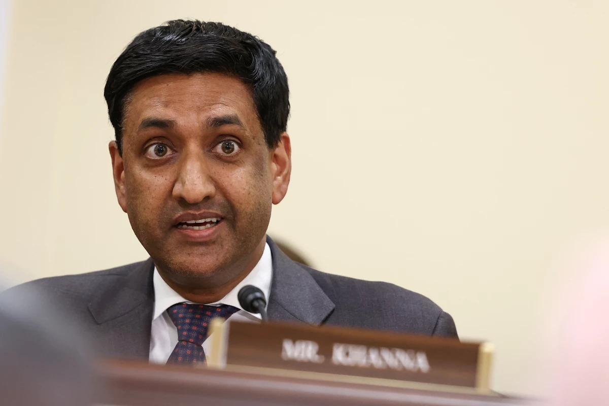 Rep. Ro Khanna, D-Calif., questions witnesses during a roundtable discussion on Supreme Court Ethics conducted by Democrats of the House Oversight and Accountability Committee at the Rayburn House Office Building on June 11, 2024 in Washington, D.C.