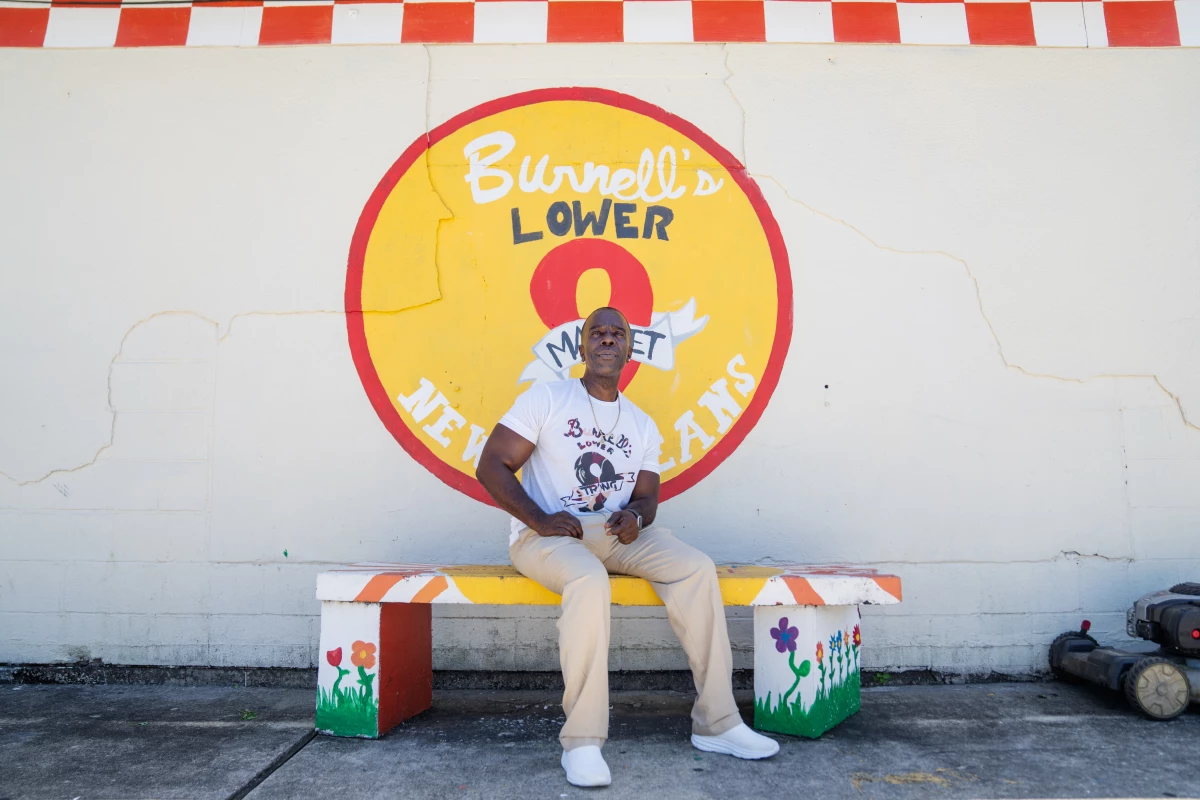Burnell Cotlon is the owner of Burnell's Lower 9th Ward Market, which one of the very few businesses still surviving in the Lower Ninth Ward in New Orleans. Many residents did not return to the area after Hurricane Katrina hit the area in 2005.