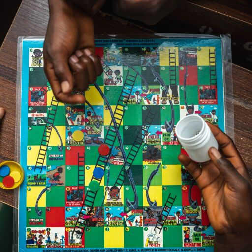 Move over Chutes & Ladders: Schisto & Ladders has educational value plus worms | WNYC