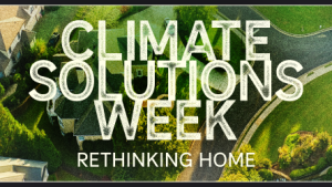 NPR's "Climate Solutions Week: Rethinking Home"