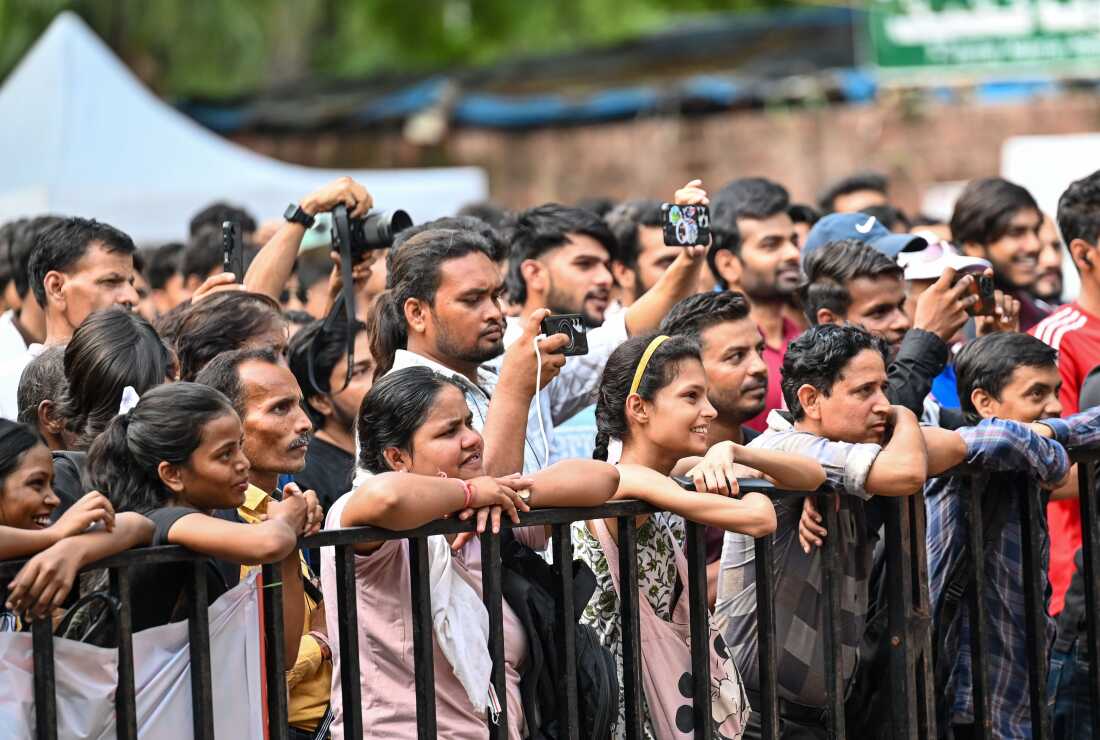 Supporters of the Cockroach Janta Party gather at Jantar Mantar on June 25.