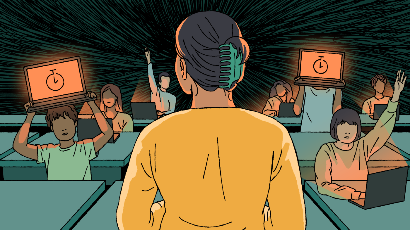The school year begins in LA with one big change: limited screen time