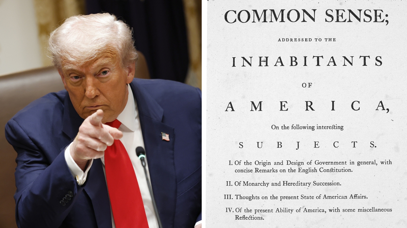 Trump uses 'common sense' to make a political point. It has populist appeal