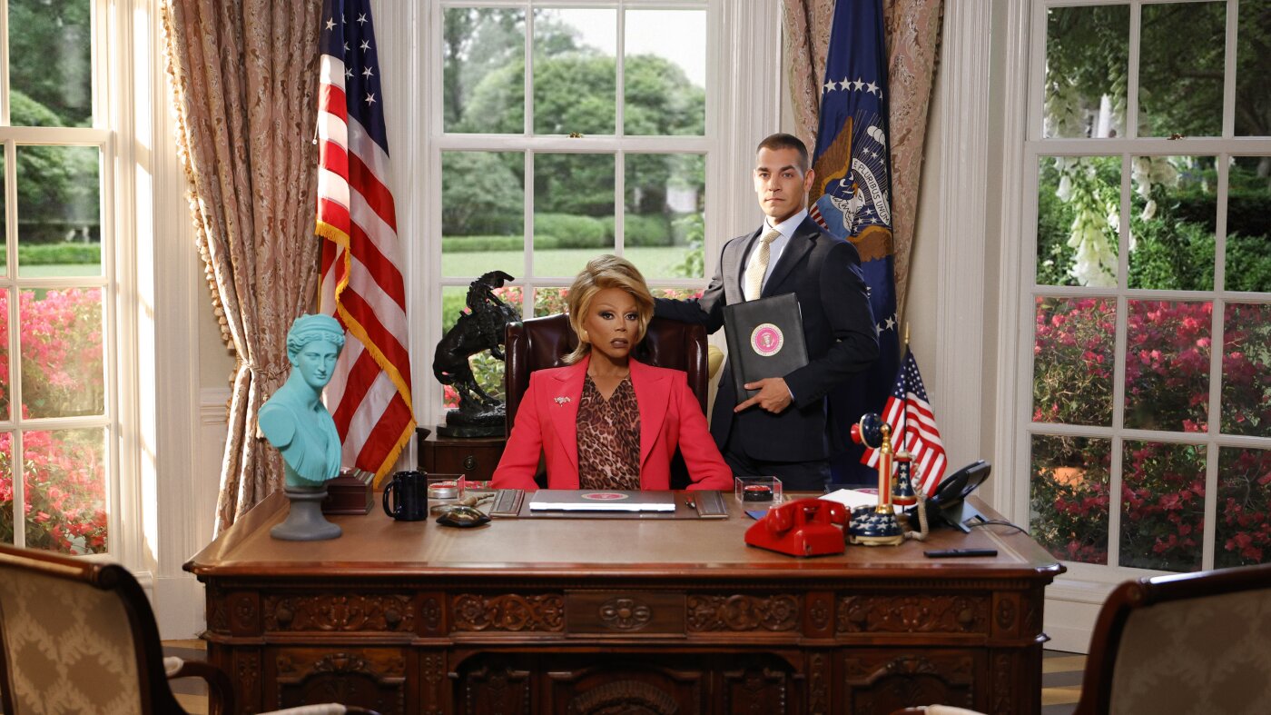 RuPaul es el presidente en esta cursi película de desastres: NPR
|