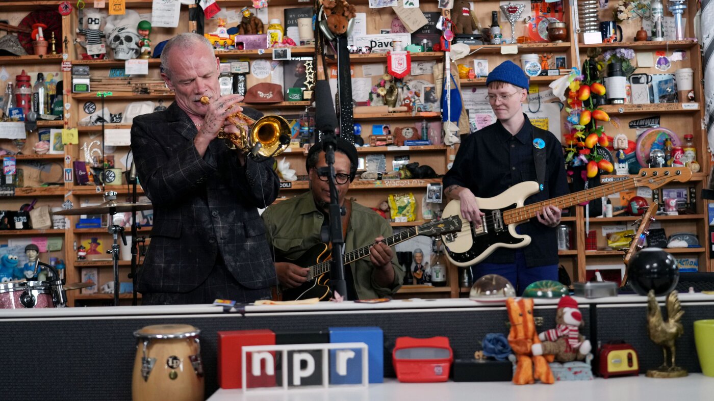 Flea Leads the Honorable Ensemble in an Intimate Tiny Desk Performance Flea Leads the Honorable Ensemble in an Intimate Tiny Desk Performance