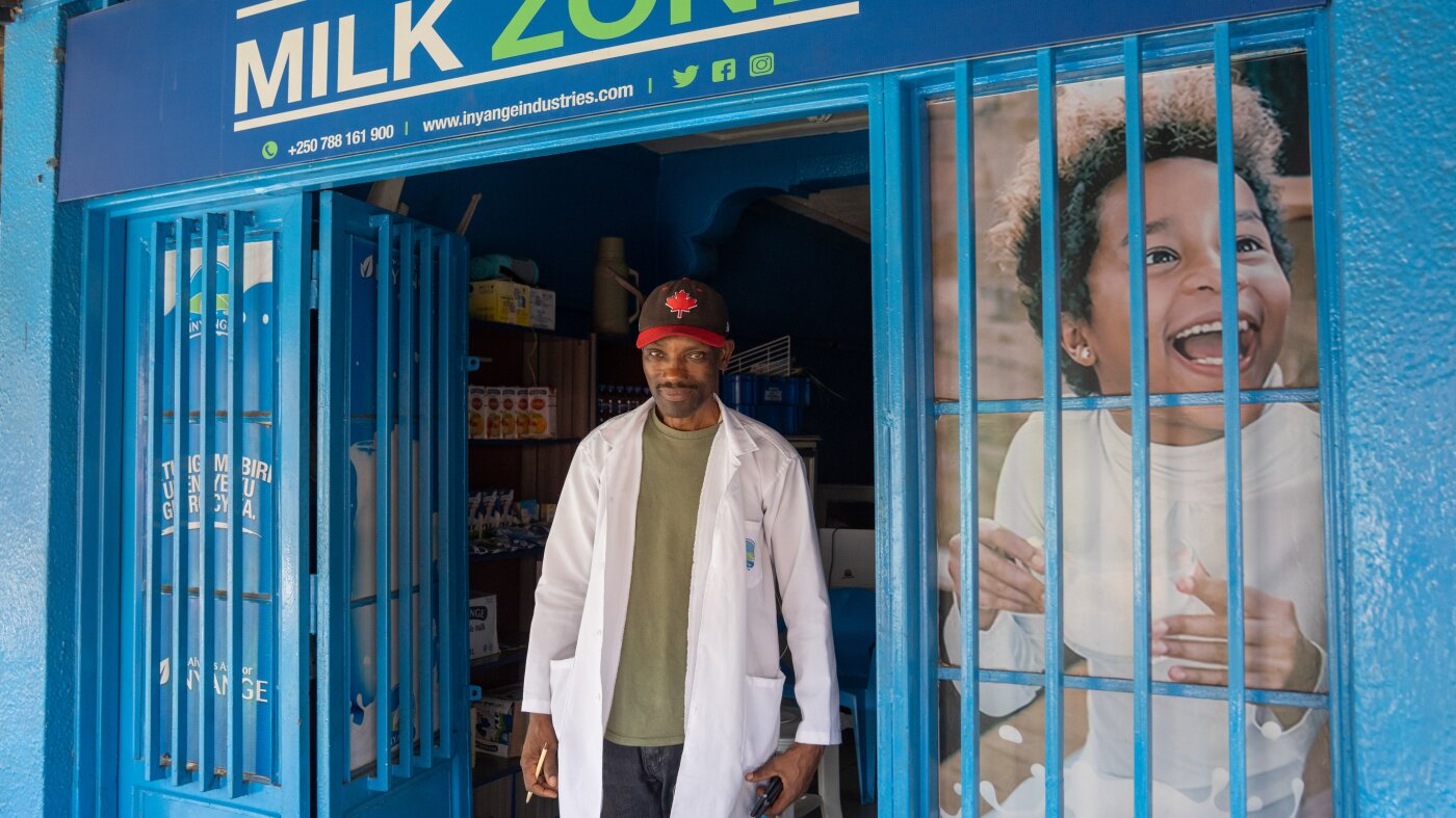 Rwandans love their milk bars. The health minister wishes they'd drink a little less
