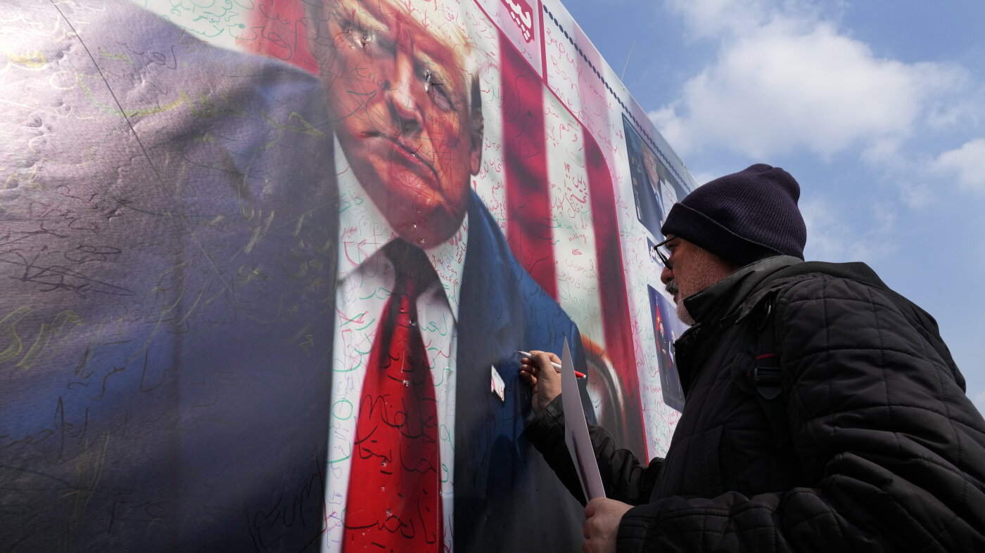 Trump says the U.S. will hold direct talks with Iran : NPR
