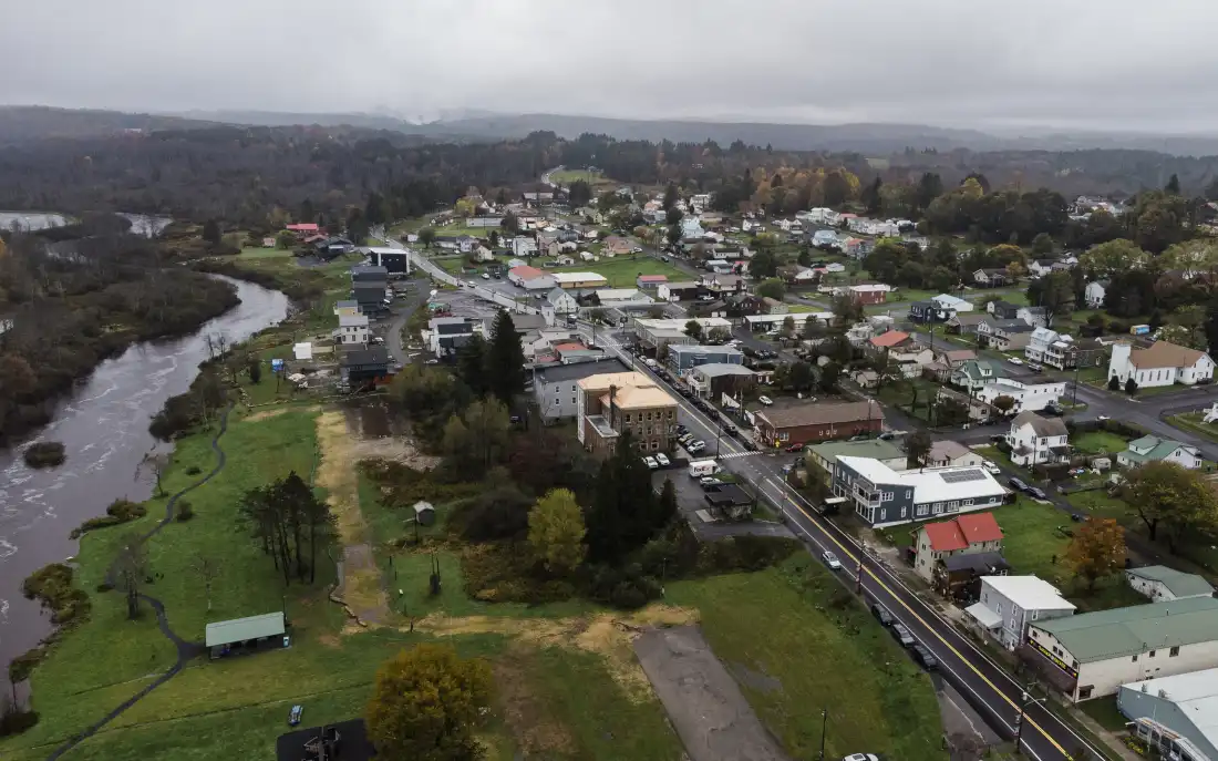Davis, W.Va., has a population of roughly