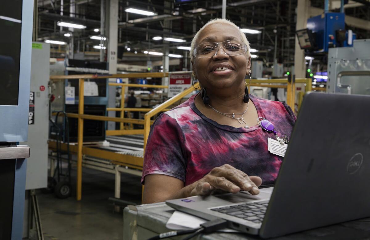 Ruth Ransom, 68, likes having flexible hours and the option to choose what type of work she wants to do.