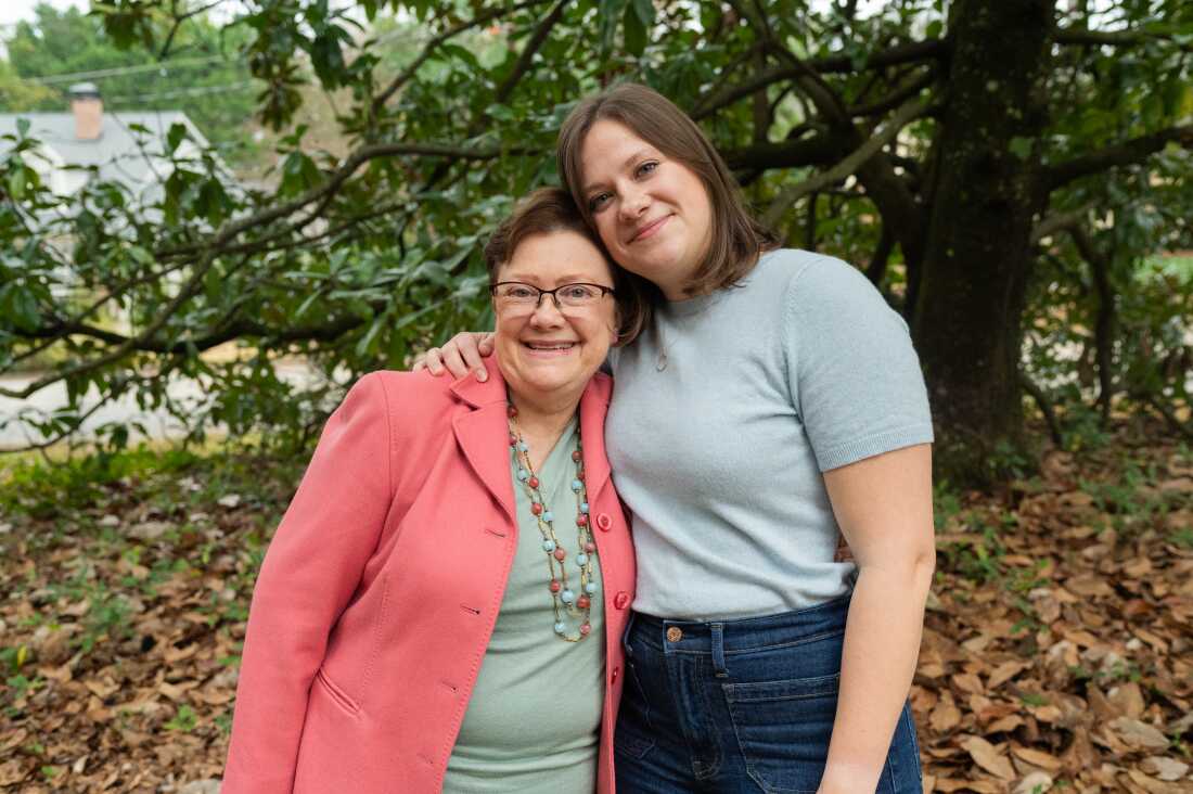 Cynthia Briscoe Brown stands in the front yard of her home alongside her daughter, Caroline Brown. Cynthia Briscoe Brown shared how she grew up in the generation of when women were trying to have the career, the marriage and the children without any extra help. Briscoe Brown recounted a personal story about how she was called to court to work a trial while she was supposed to still be home on maternity leave. She had to leave her daughter, Caroline at a friend’s house while she was working a trial in court. Briscoe Brown shared she had provided enough milk to hold her daughter, Caroline over until she returned from court in the evening each day. However, on the last day of the trial, she was late getting back since the trial was running over time and the judge would not let anyone leave. The time was of the essence because the milk that was left to feed her child did not account for the extra time she had to stay in court. Briscoe Brown was met with a hungry and upset Caroline who needed her mother. Both Cynthia and Caroline shared they had never had a conversation like this before.