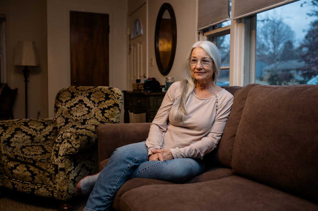 Cheryle Grounds poses for a portrait in Ann Arbor, Michigan, on November 26, 2025.