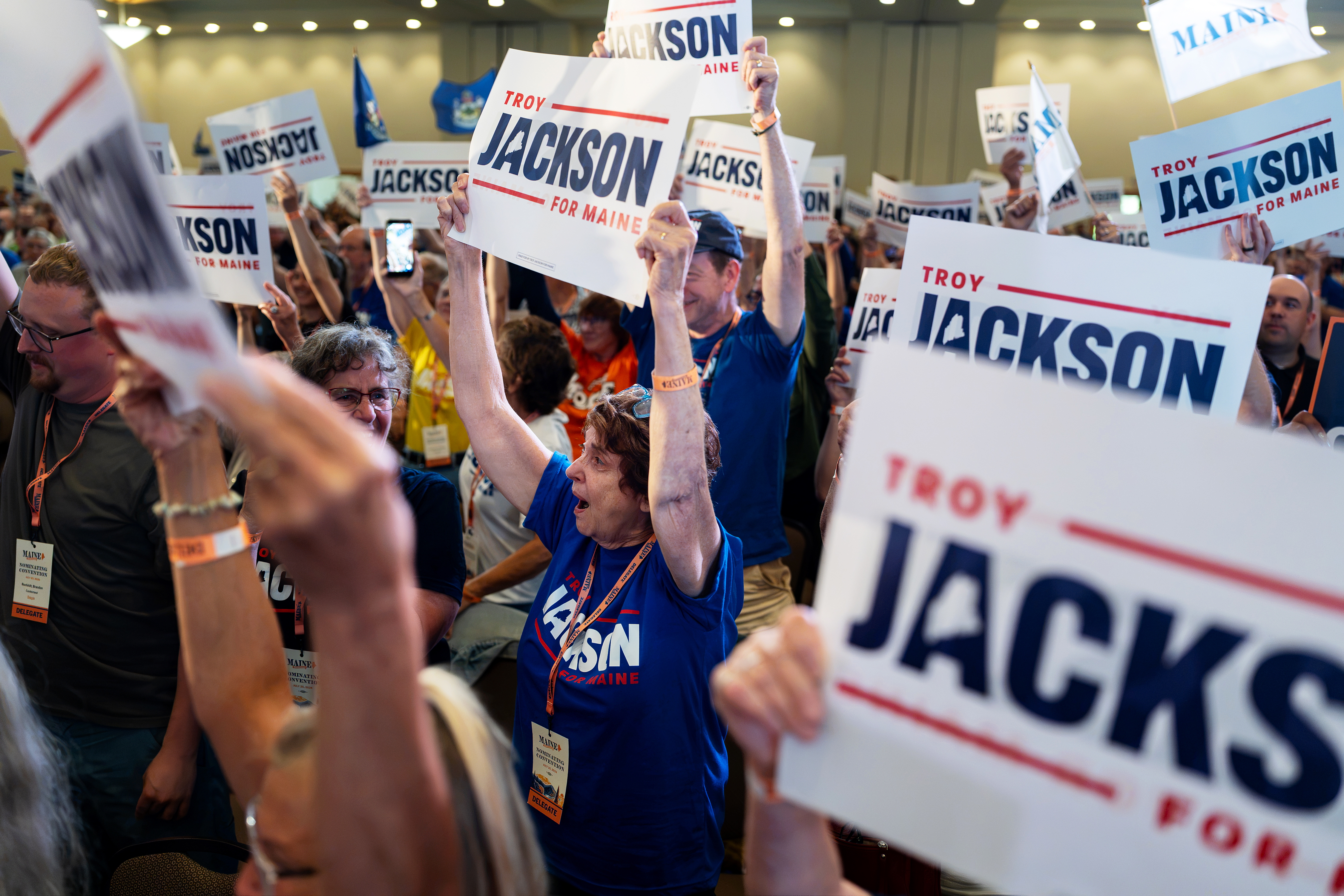 Maine Democrats Nominate Troy Jackson, 566-Vote Lands Challenge to Collins