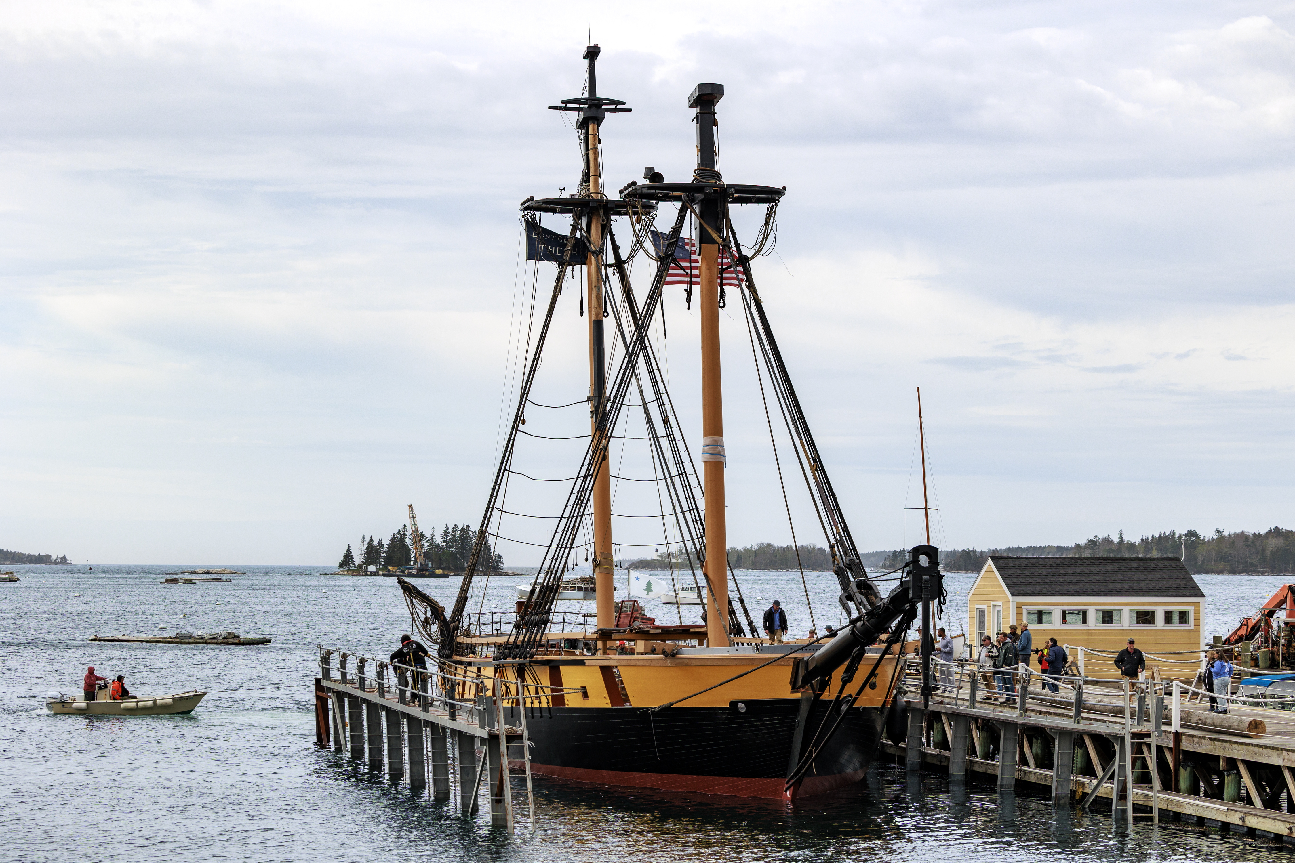 USS Niagara, War of 1812 tall ship, wraps up extensive refit : NPR