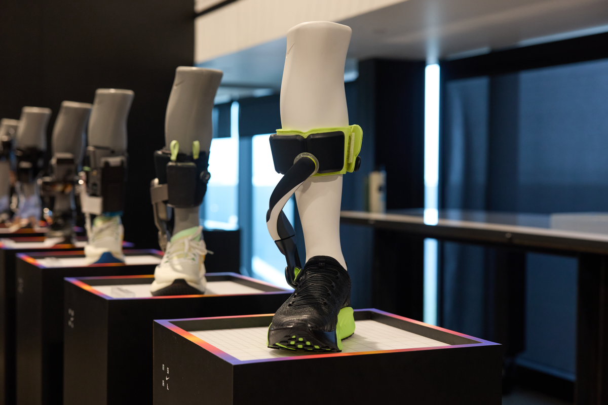 The latest iteration of Nike's Project Amplify at the Nike Sport Research Lab.