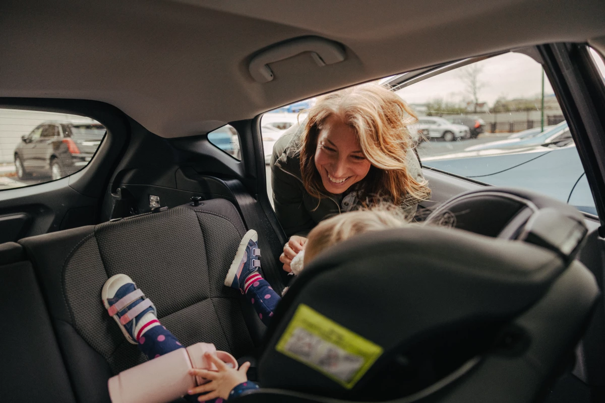Snyder wasn't prepared in her mid-40s for the amount of carrying her baby needed in the first two years, whether it was up and down the stairs or getting her in and out of the car.