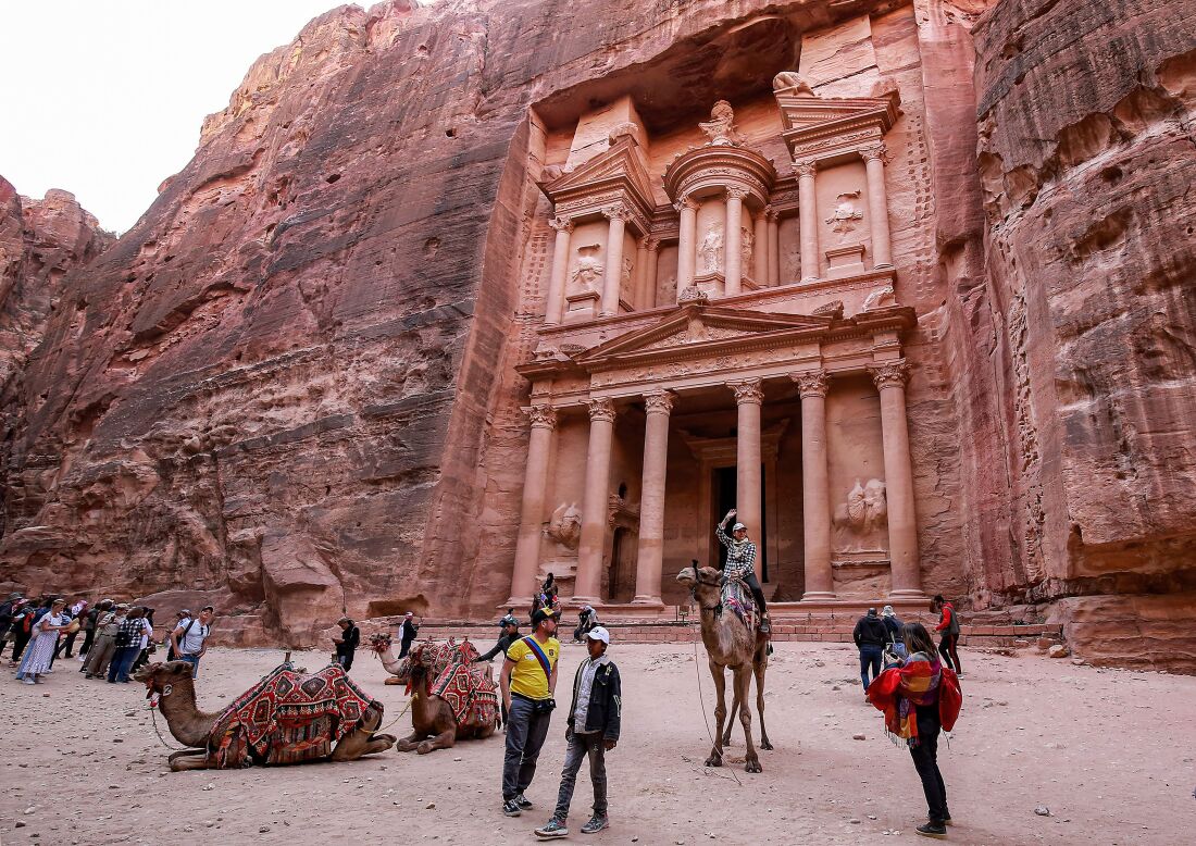 Archaeologists uncover 12 skeletons at a buried tomb in Petra, Jordan Archaeologists uncover 12 skeletons at a buried tomb in Petra, Jordan