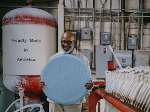 Theaster Gates first got in touch with Pickard through Illinois First Lady MK Pritzker. He counts her as a friend, along with other high-powered figures, including the Obamas.