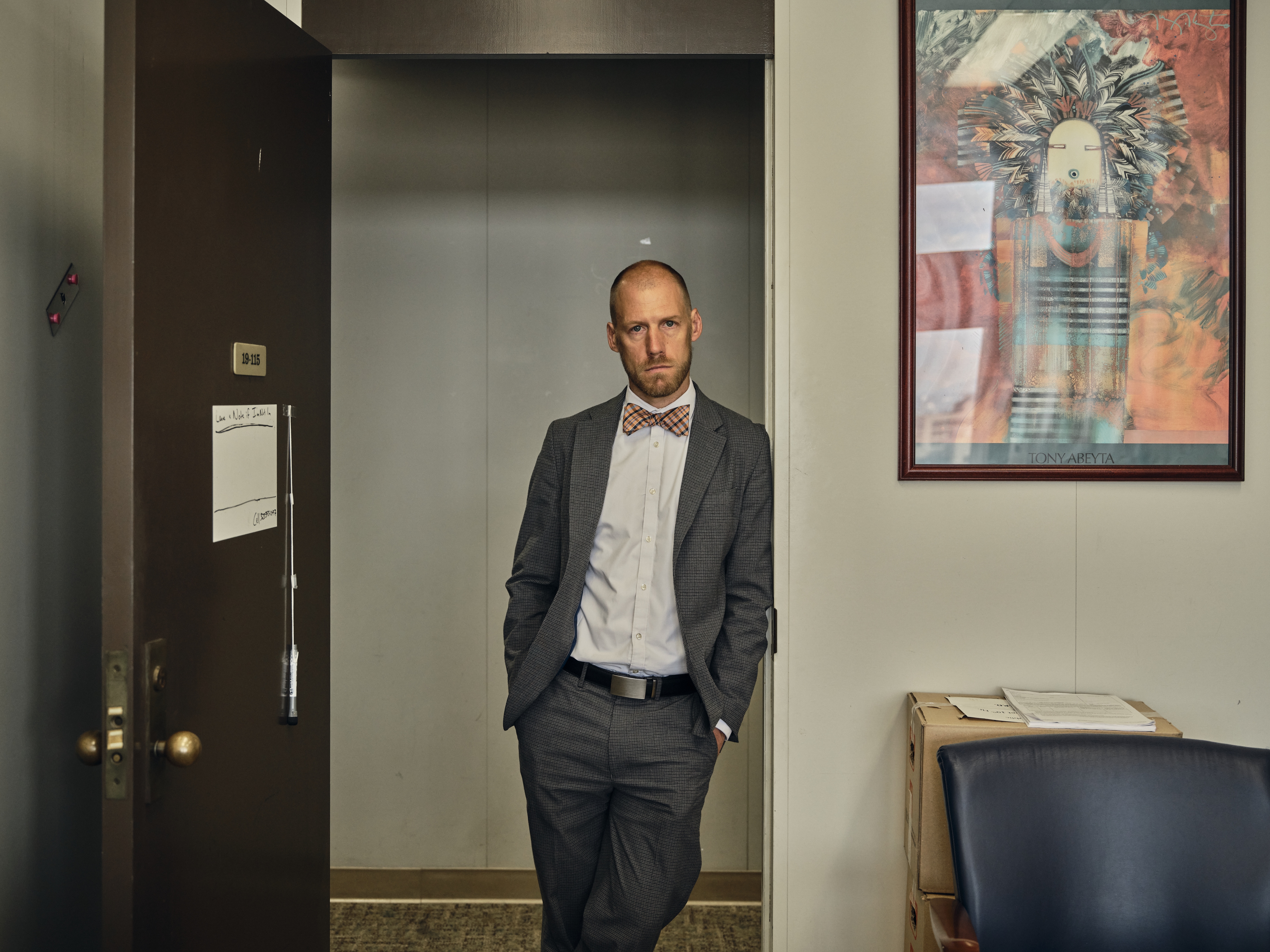 Noah Cox, a lawyer in the Los Angeles County Public Defender