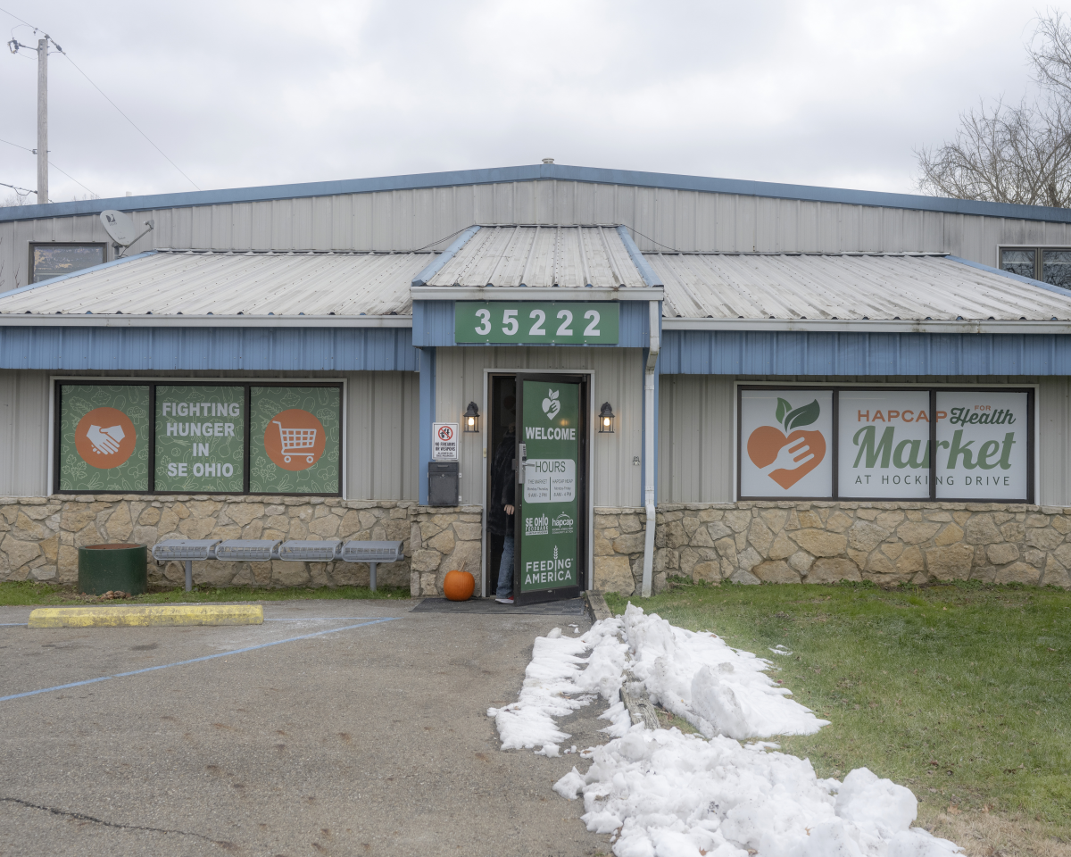 The Market runs a food pantry and helps connect people with other services. In December, people seeking an appointment for heating assistance often line up outside before dawn.