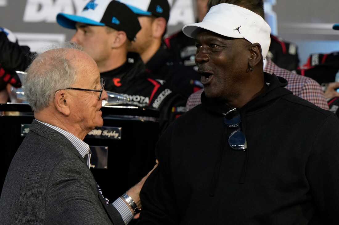 Michael Jordan, six-time NBA champion, is now a Daytona 500 winner