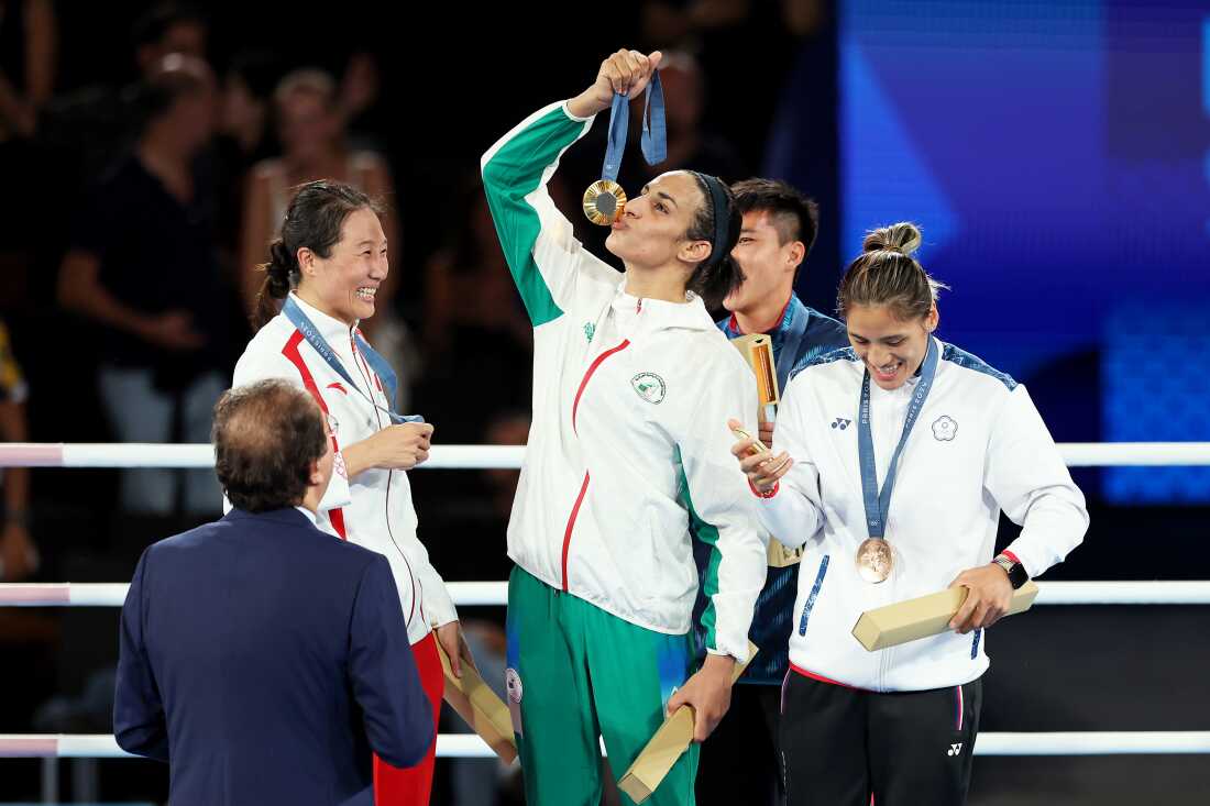 Algerian boxer Imane Khelif won gold in the Paris 2024 Olympics.