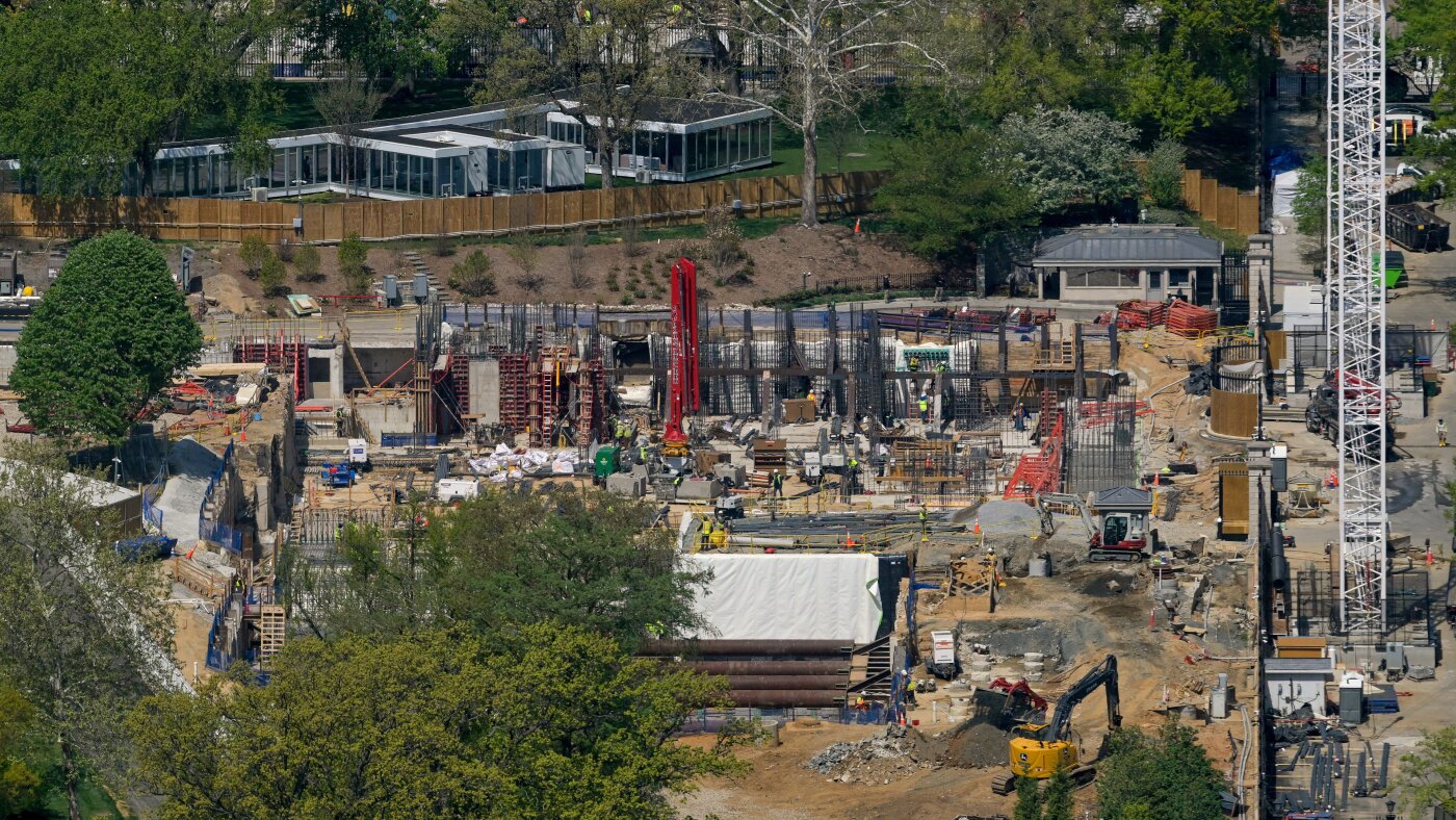 Temyiz mahkemesi, Beyaz Saray balo salonu inşaatının şimdilik devam edebileceğini söyledi