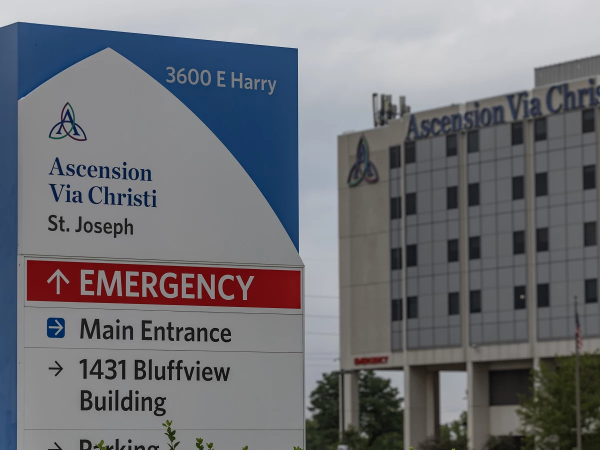Ascension Via Christi St. Joseph in Wichita, Kansas, is one of 140 hospitals the Catholic health system operates nationwide.