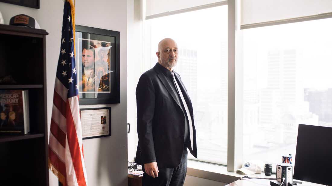 Ohio State Rep. Gary Click, a Republican from the 88th District and a Baptist pastor, poses for a portrait in his office at the Riffe Tower in Columbus, Ohio on February, 24, 2026.