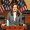 Bu dosya fotoğrafında, Temsilci Maria Elvira Salazar, R-Fla., 1 Mayıs 2024'te Washington DC'de Capitol Hill'de düzenlenen bir etkinlik sırasında konuşuyor.