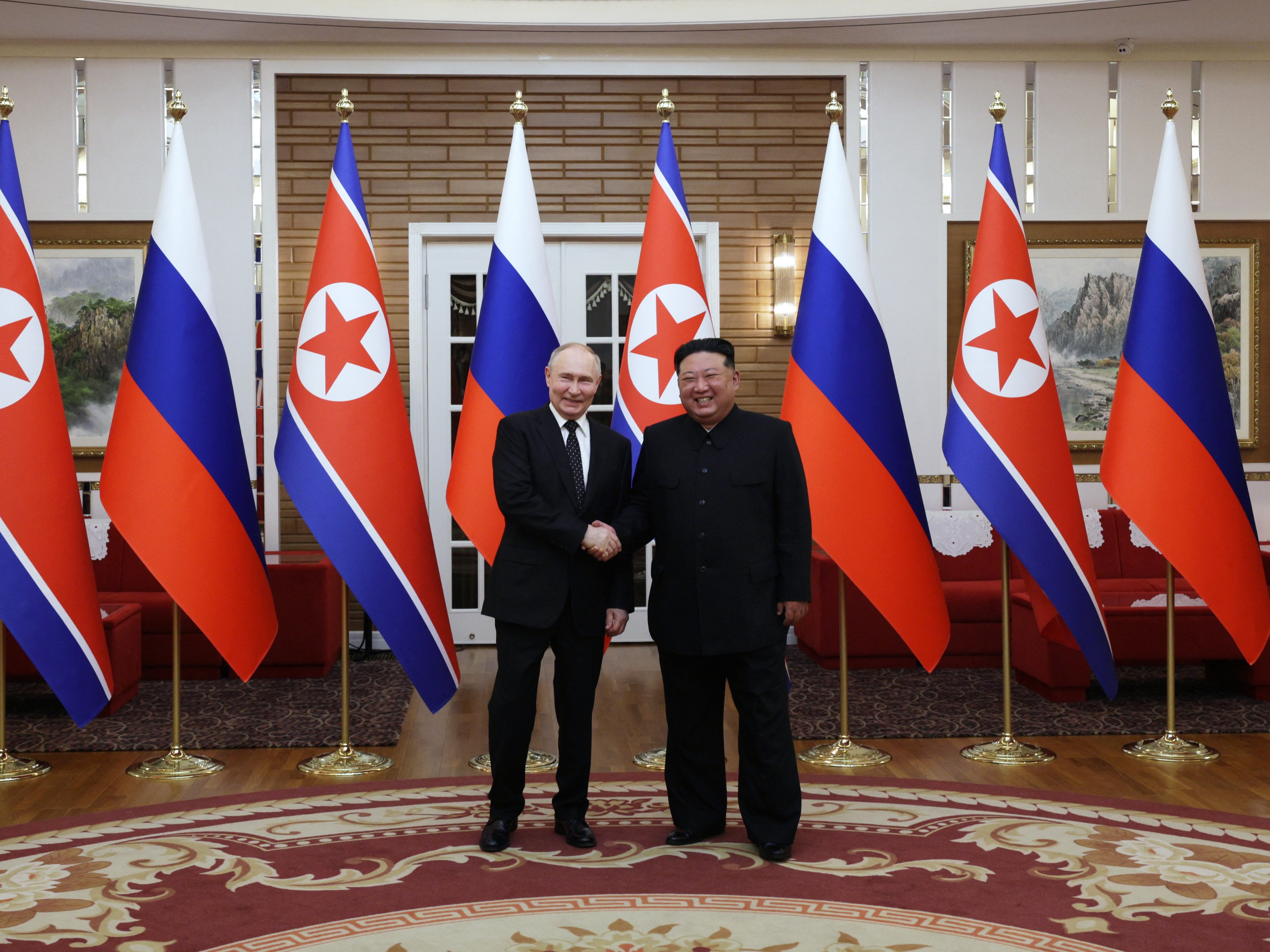 Russia and North Korea vow stronger partnership against the West with new treaty Russia and North Korea vow stronger partnership against the West with new treaty