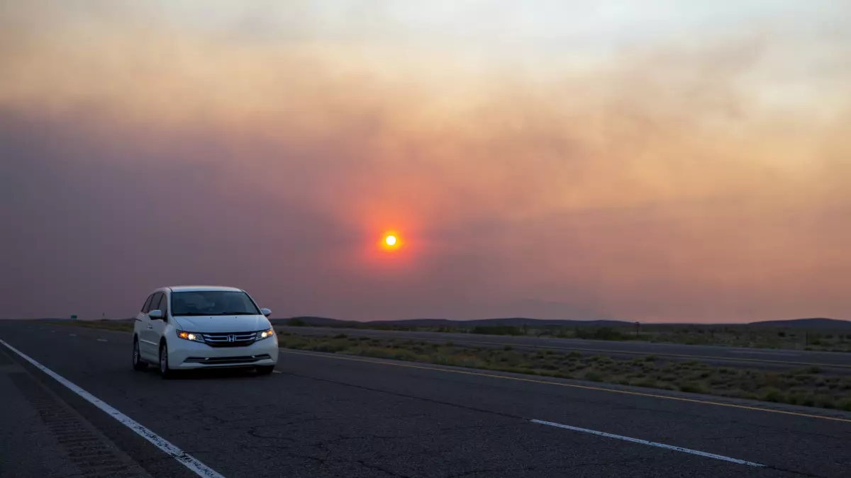 Wildfires blaze across New Mexico and California, prompting evacuations