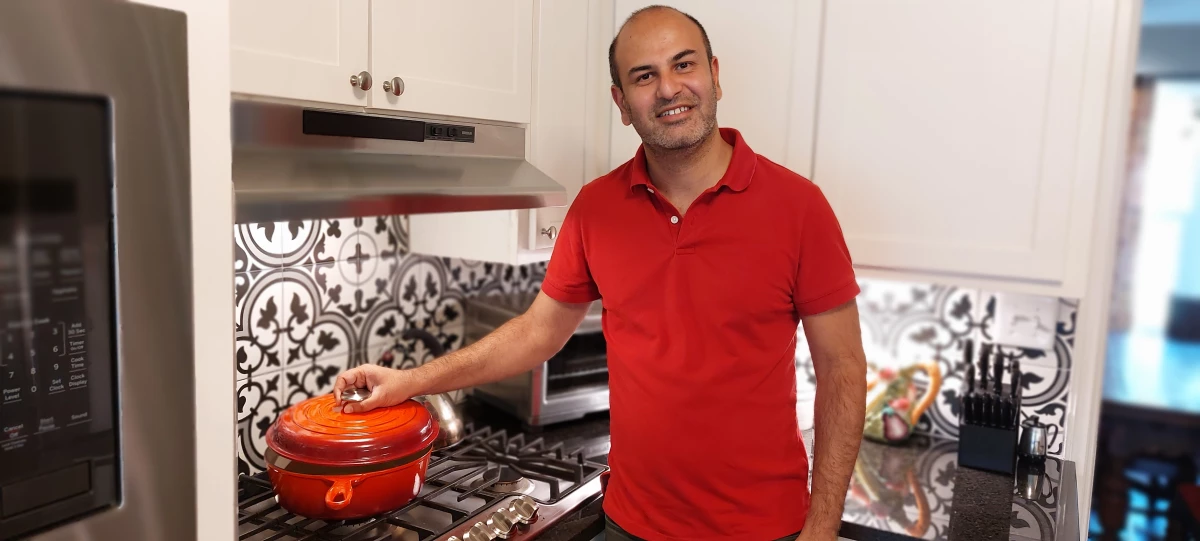 KD Deshmukh says he recently celebrated his spouse's birthday with a salmon dinner at home. He also buys in bulk, clips coupons and has switched to more store brands to save money at the grocery store.