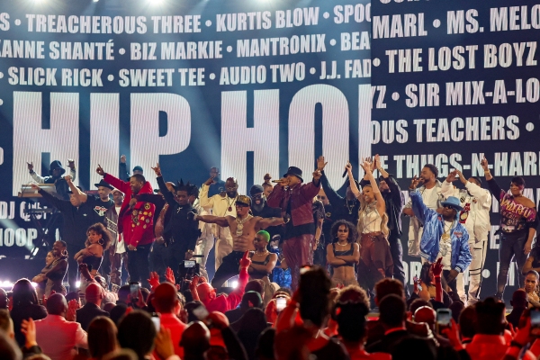 "I saw this as a seat at the table moment," Questlove says of curating the 50th anniversary of hip-hop tribute at the 2023 Grammys.