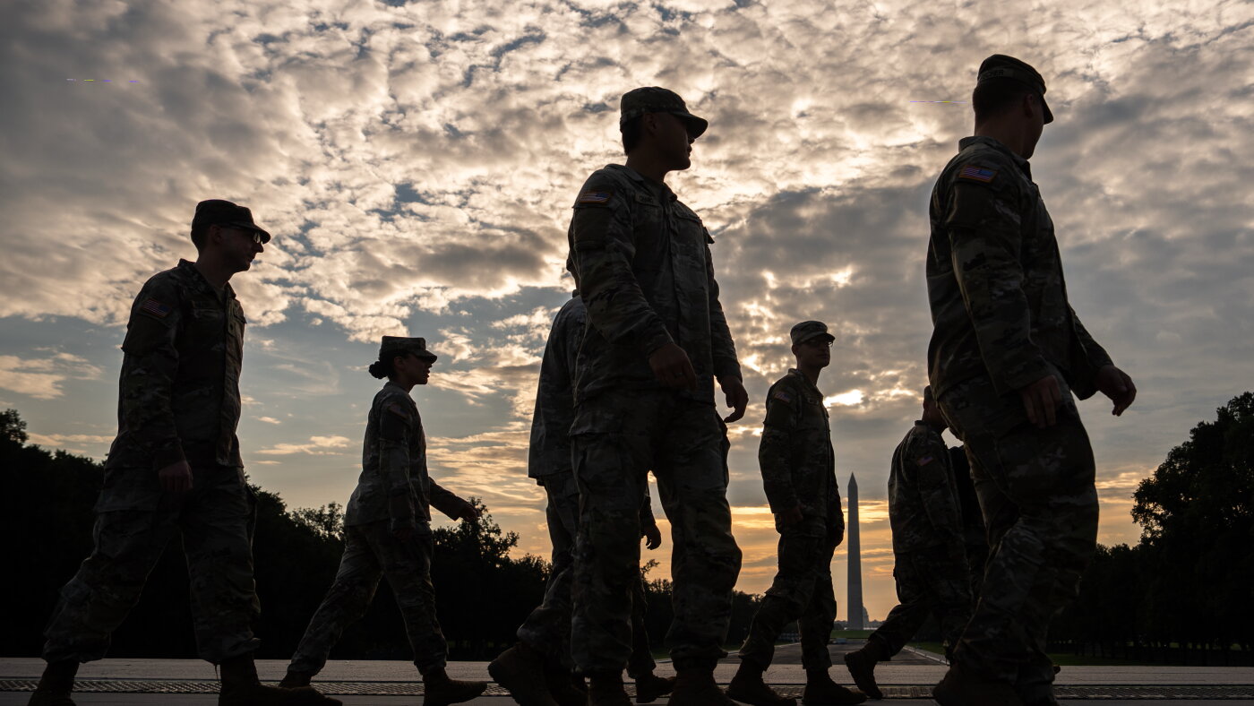 National Guard member arrested in DC, accused of drawing gun on fellow Guard member