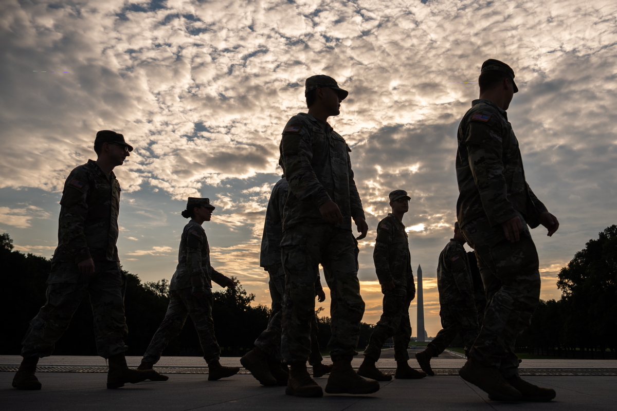 National Guard member arrested in DC, accused of drawing gun on fellow Guard member