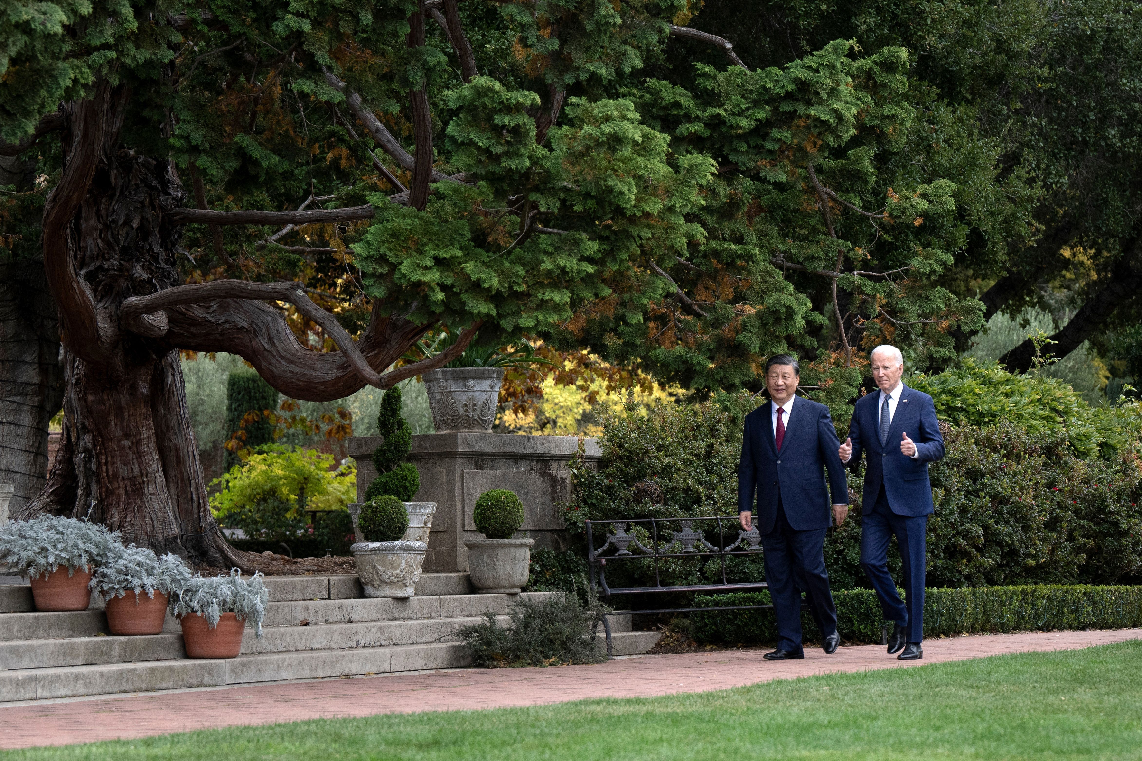 President Biden Chinese President Xi Jinping last met on Nov. 15, 2023 in Woodside, Calif.