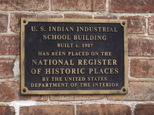 The former Genoa Indian Industrial School in Nebraska is one of the more than 100,000 properties now listed on the National Register of Historic Places, meaning it has been deemed worthy of preservation through special federal reviews and potential tax credits.